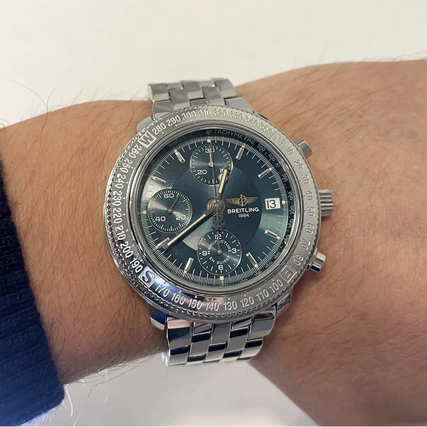 Breitling Windrider A20405 40mm Acciaio blu 4