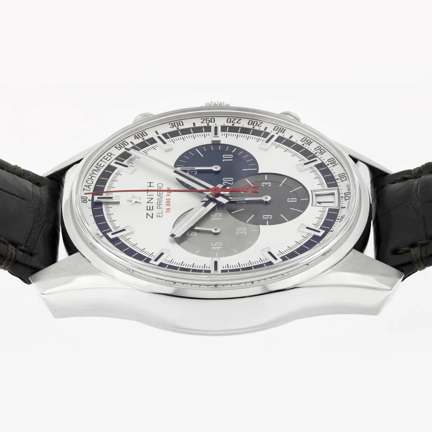 Zenith El Primero 03.2040.400 42mm Acciaio argento 1