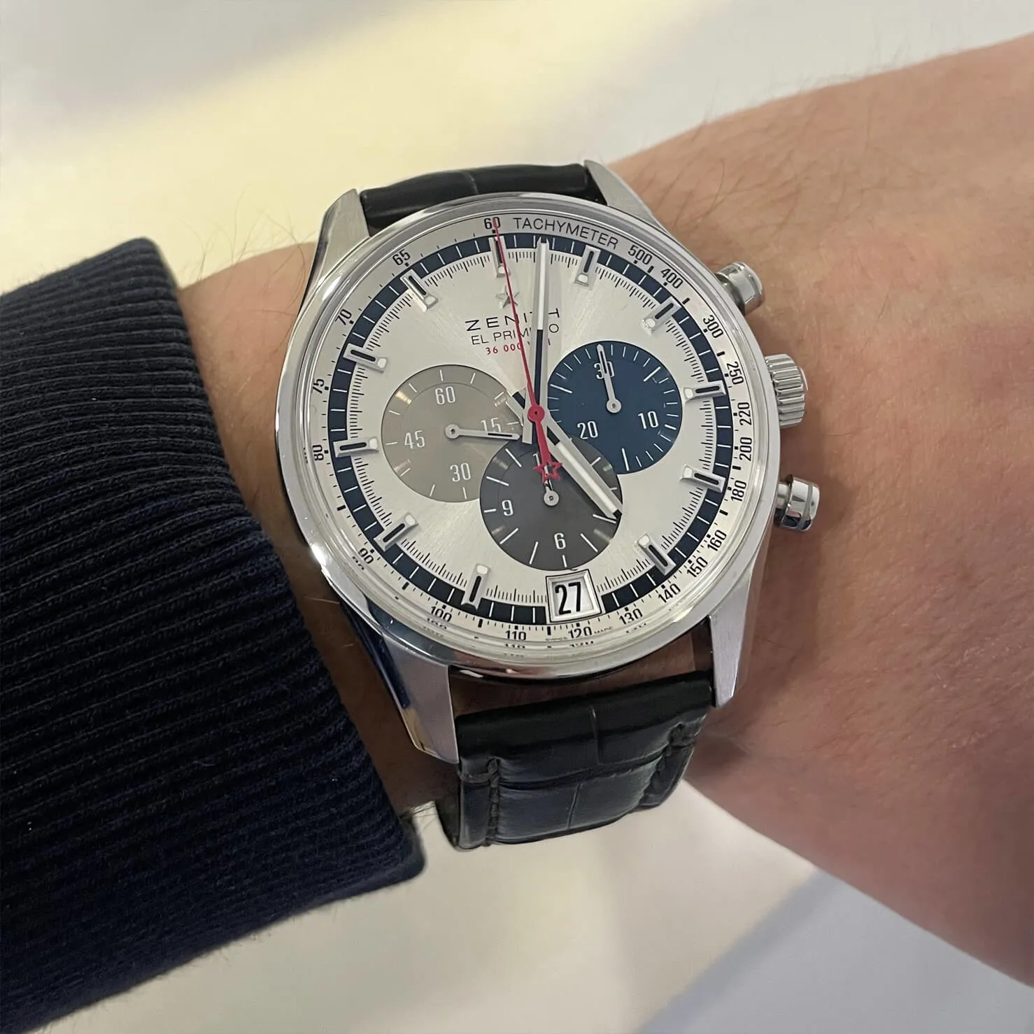 Zenith El Primero 03.2040.400 42mm Acciaio argento 5