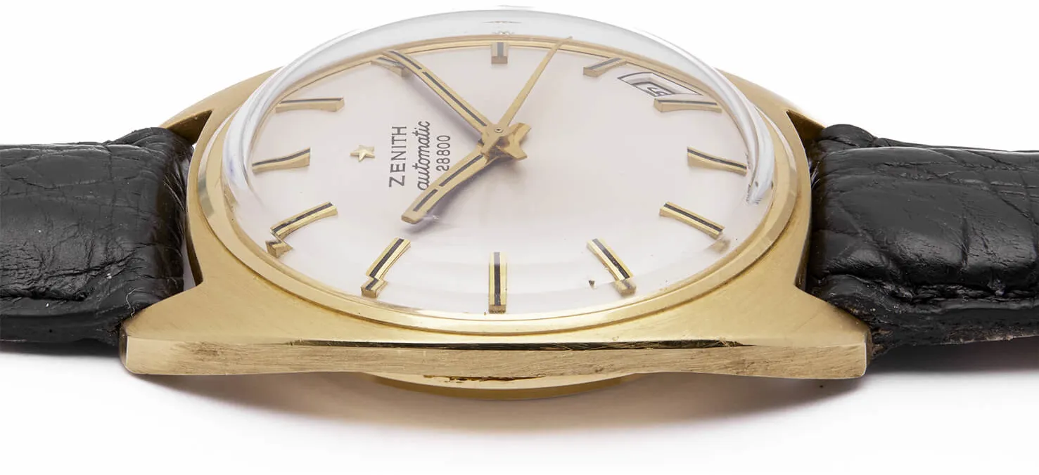 Zenith Stellina 207E863 33mm Oro giallo 18kt argento 4