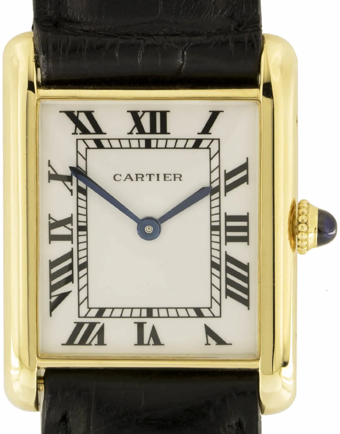 Cartier Tank Louis 51998 24mm Oro giallo 18 kt bianco