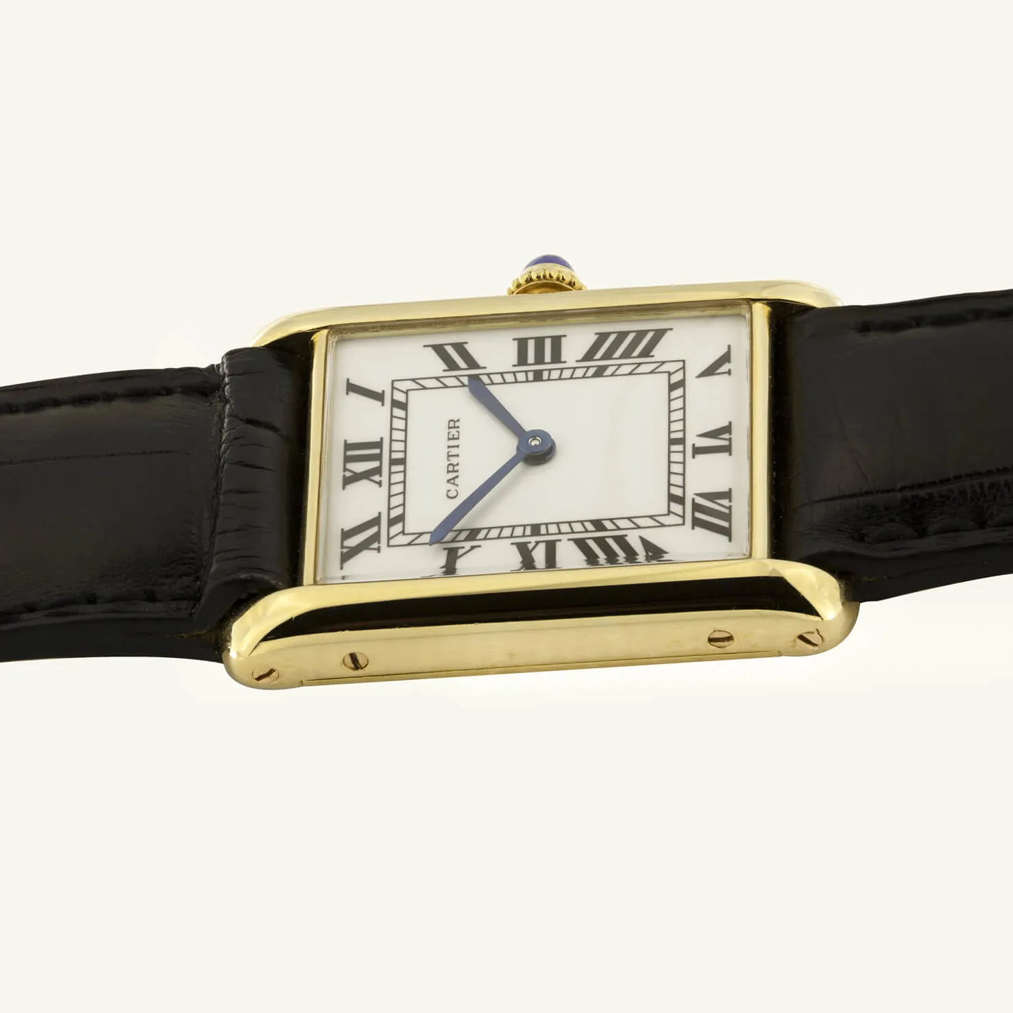 Cartier Tank Louis 51998 24mm Oro giallo 18 kt bianco 5