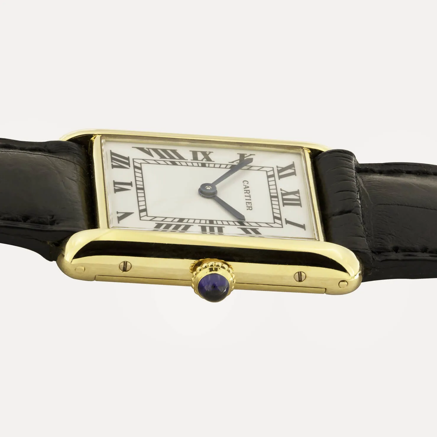 Cartier Tank Louis 51998 24mm Oro giallo 18 kt bianco 4