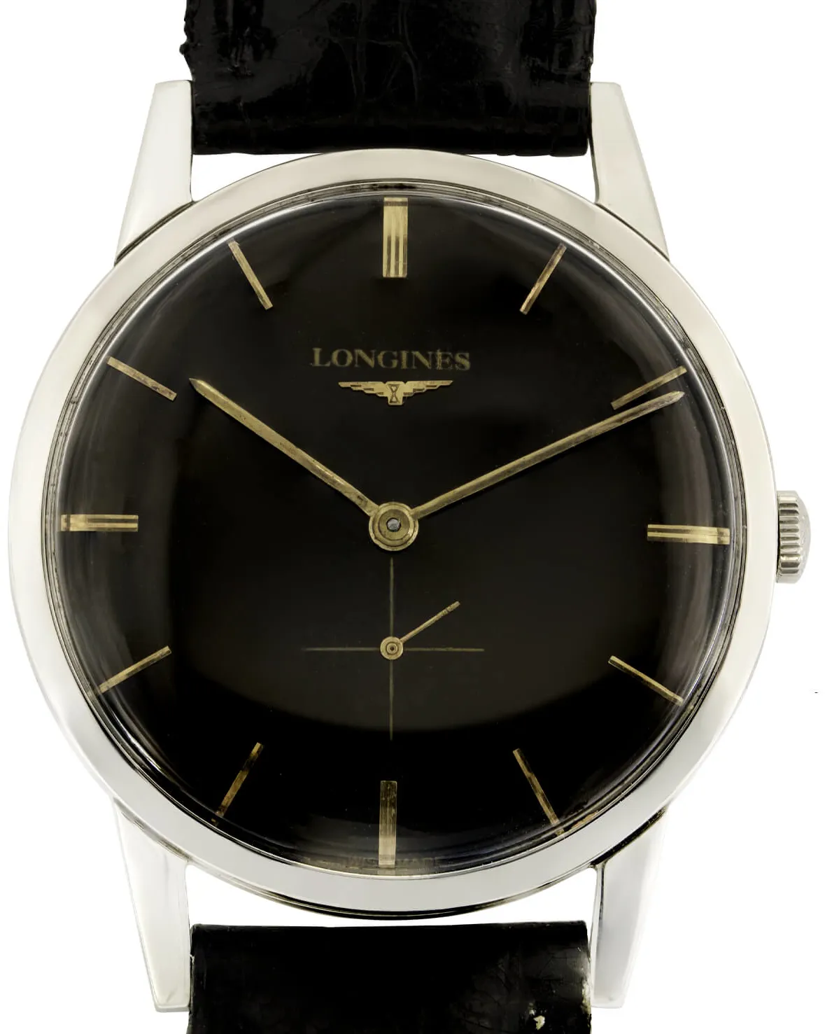 Longines 7898 34mm Acciaio nero