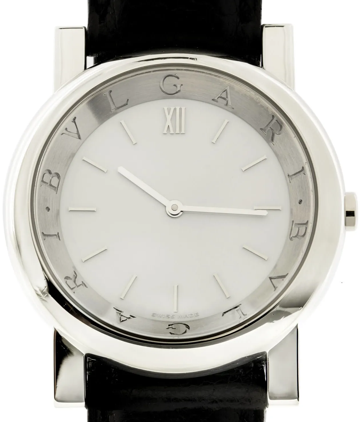 Bulgari Anfiteatro AT35PL 35mm Platino bianco