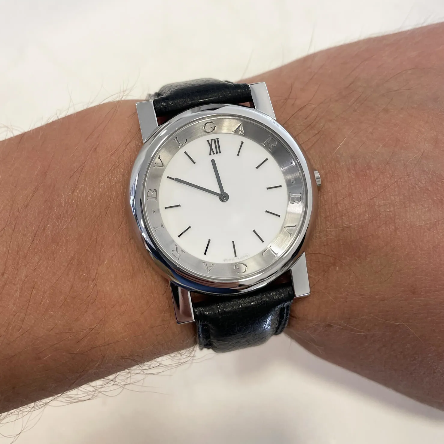 Bulgari Anfiteatro AT35PL 35mm Platino bianco 3