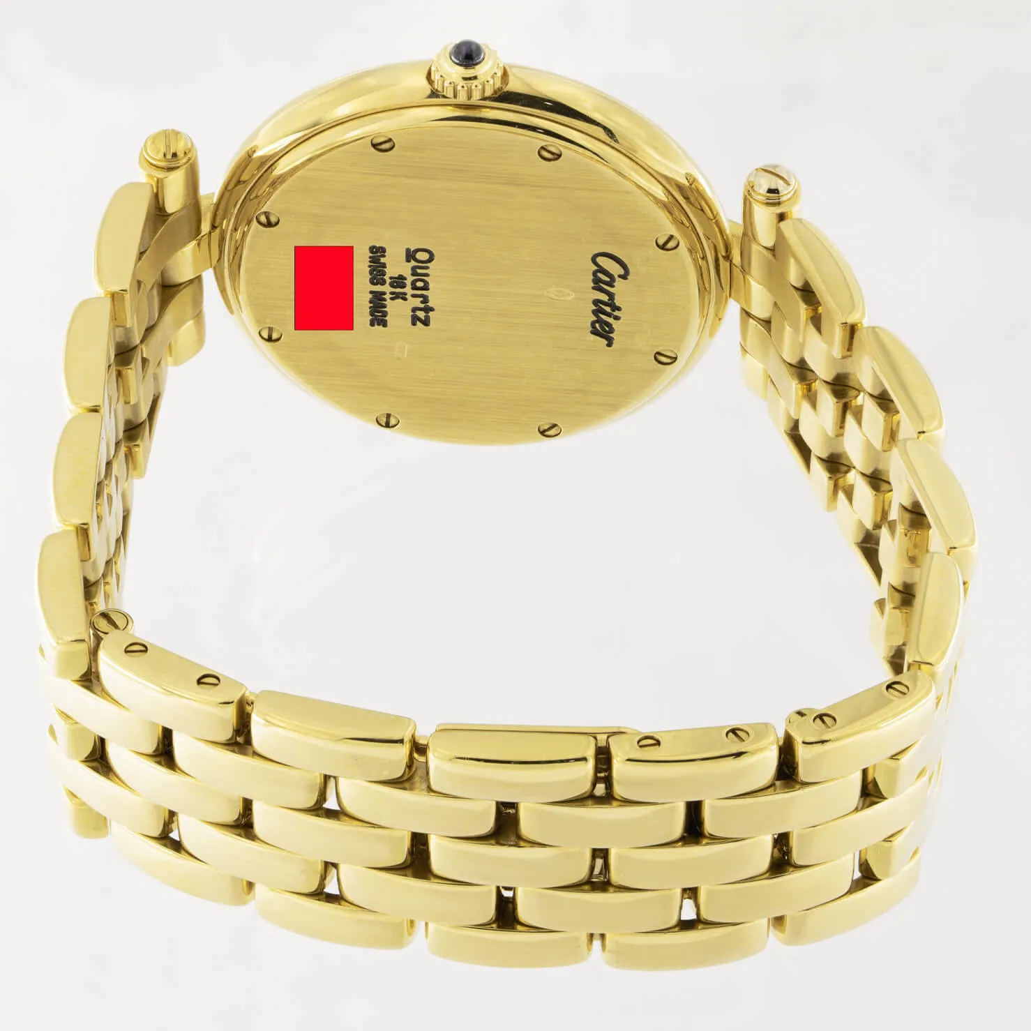 Cartier Panthère Vendôme 883964 33mm Oro giallo 18kt bianco 3