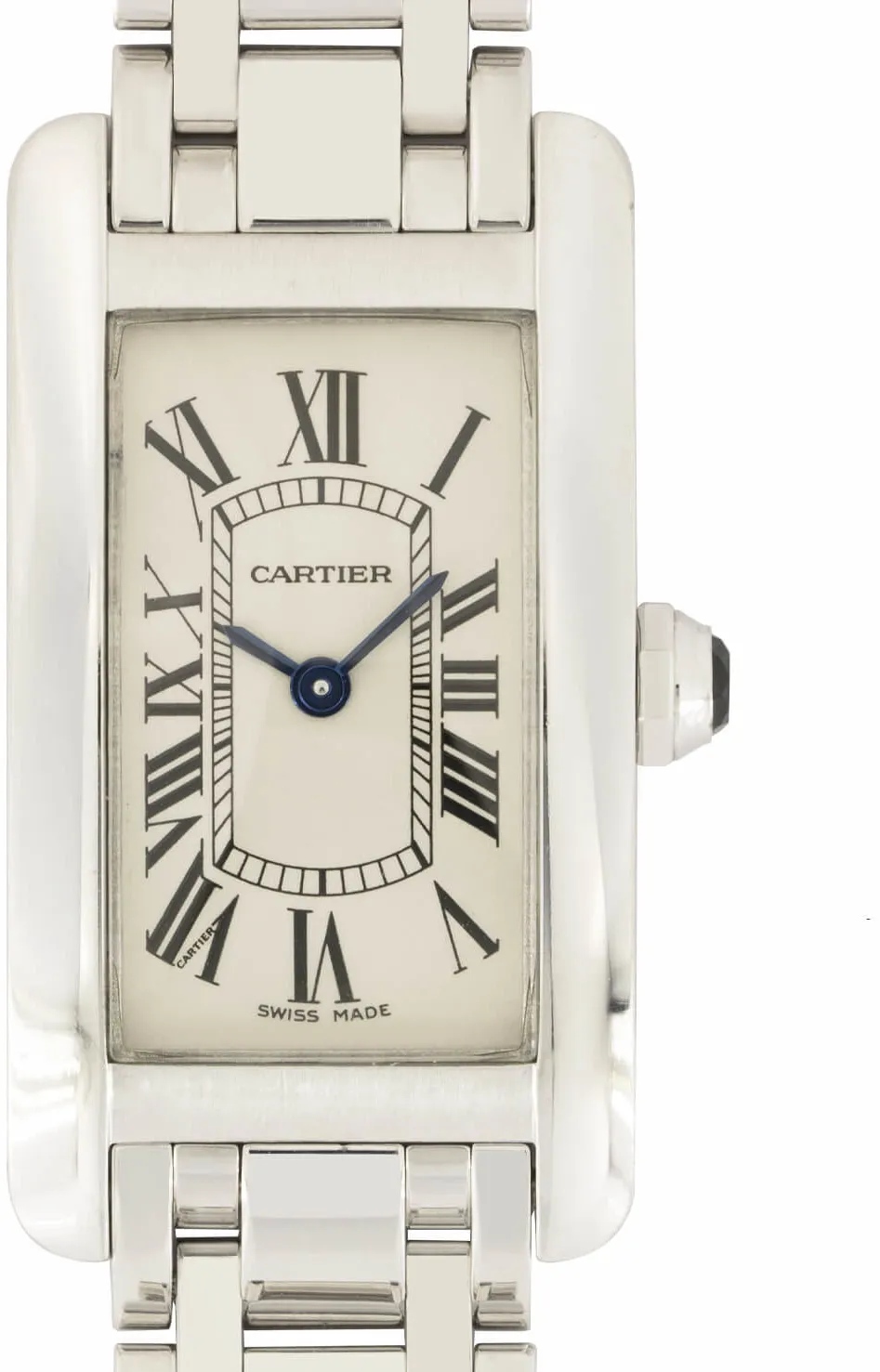 Cartier Tank 2489 19mm Oro bianco 18kt bianco