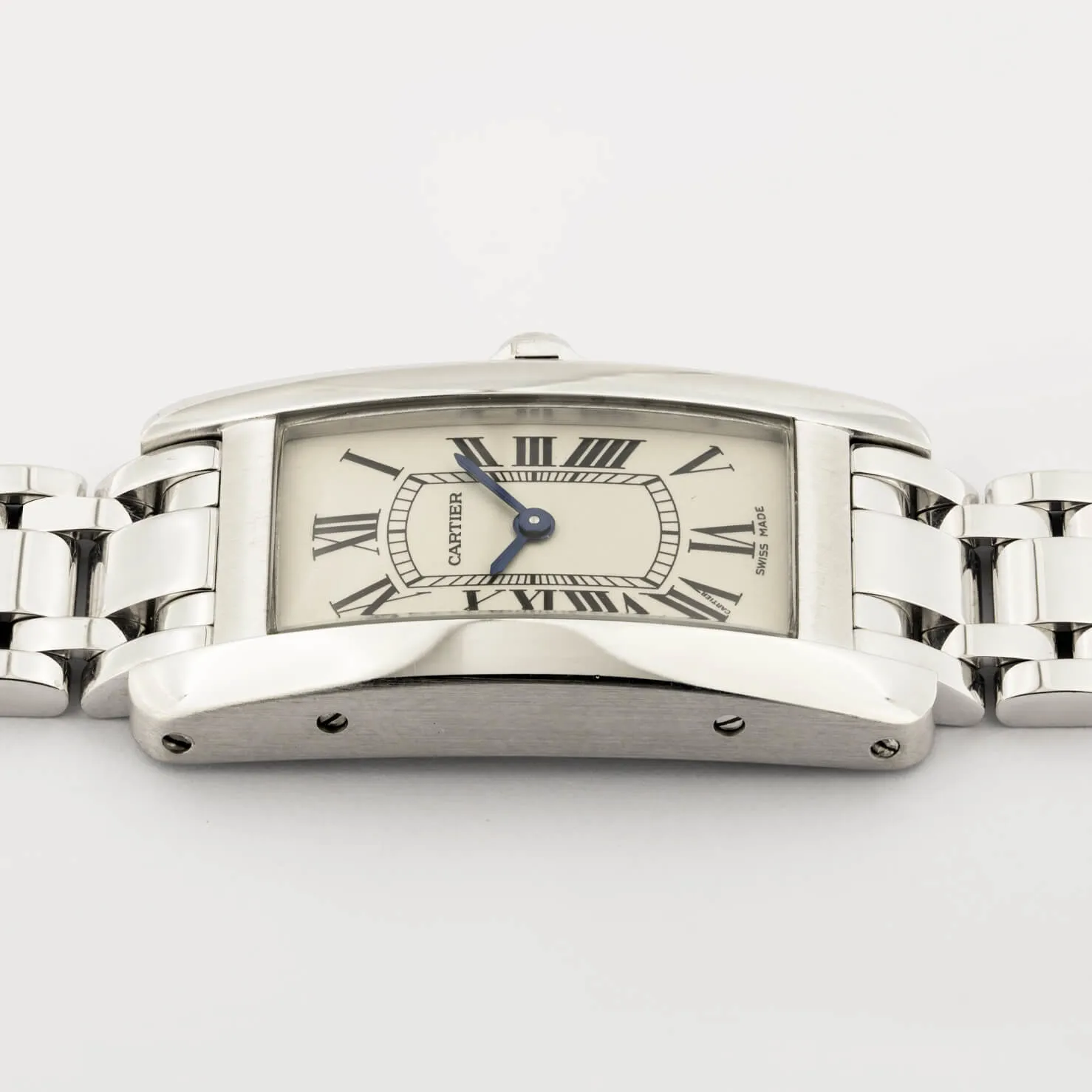 Cartier Tank 2489 19mm Oro bianco 18kt bianco 1