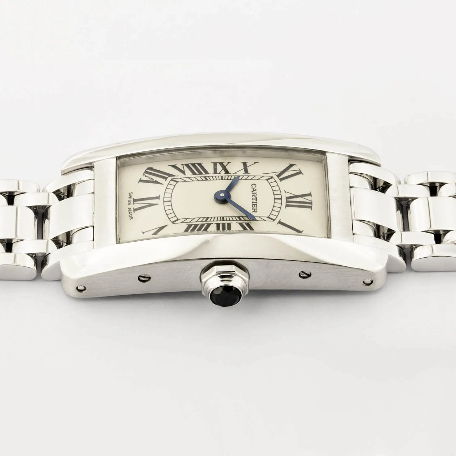 Cartier Tank 2489 19mm Oro bianco 18kt bianco 2