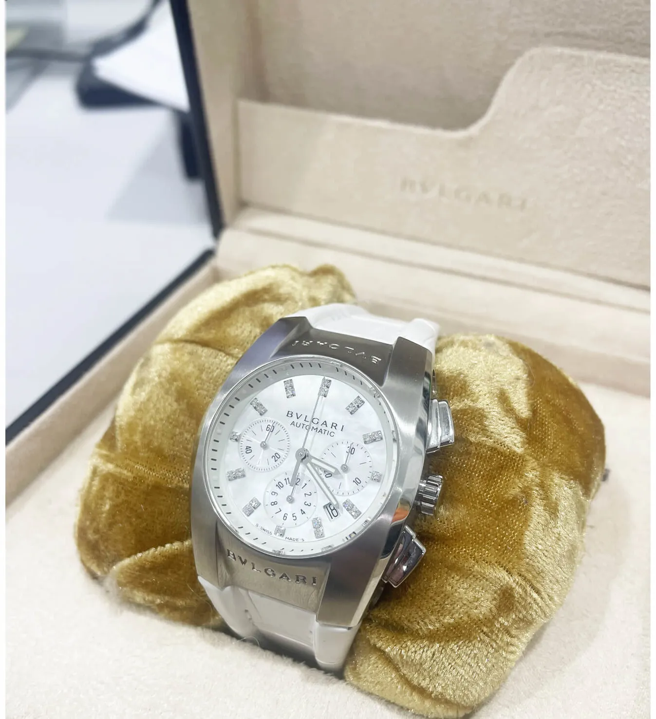 Bulgari Bulgari EG35SCH 35mm Acciaio madreperla 4