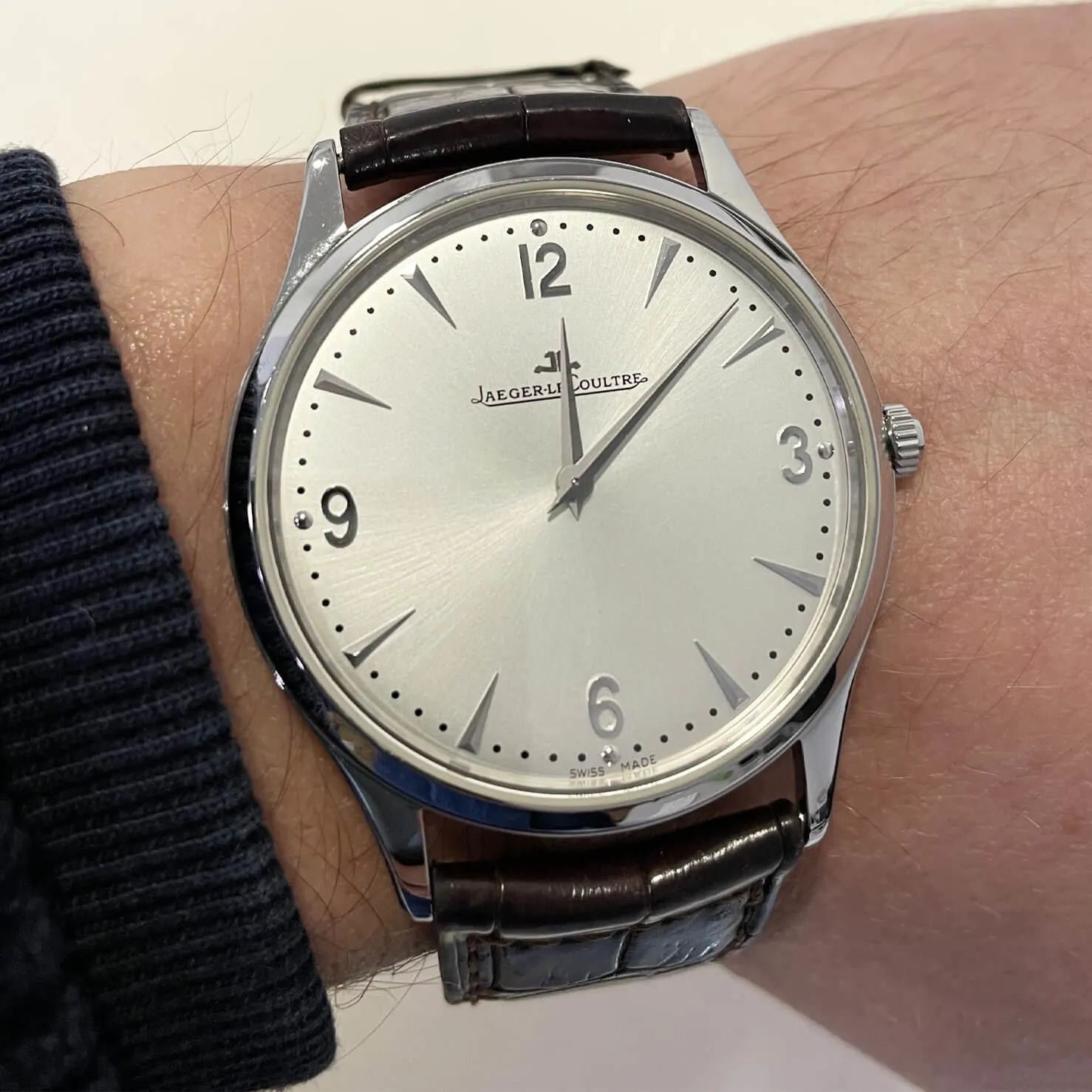 Jaeger-LeCoultre Master 172.8.79.S 38mm Acciaio argento 4