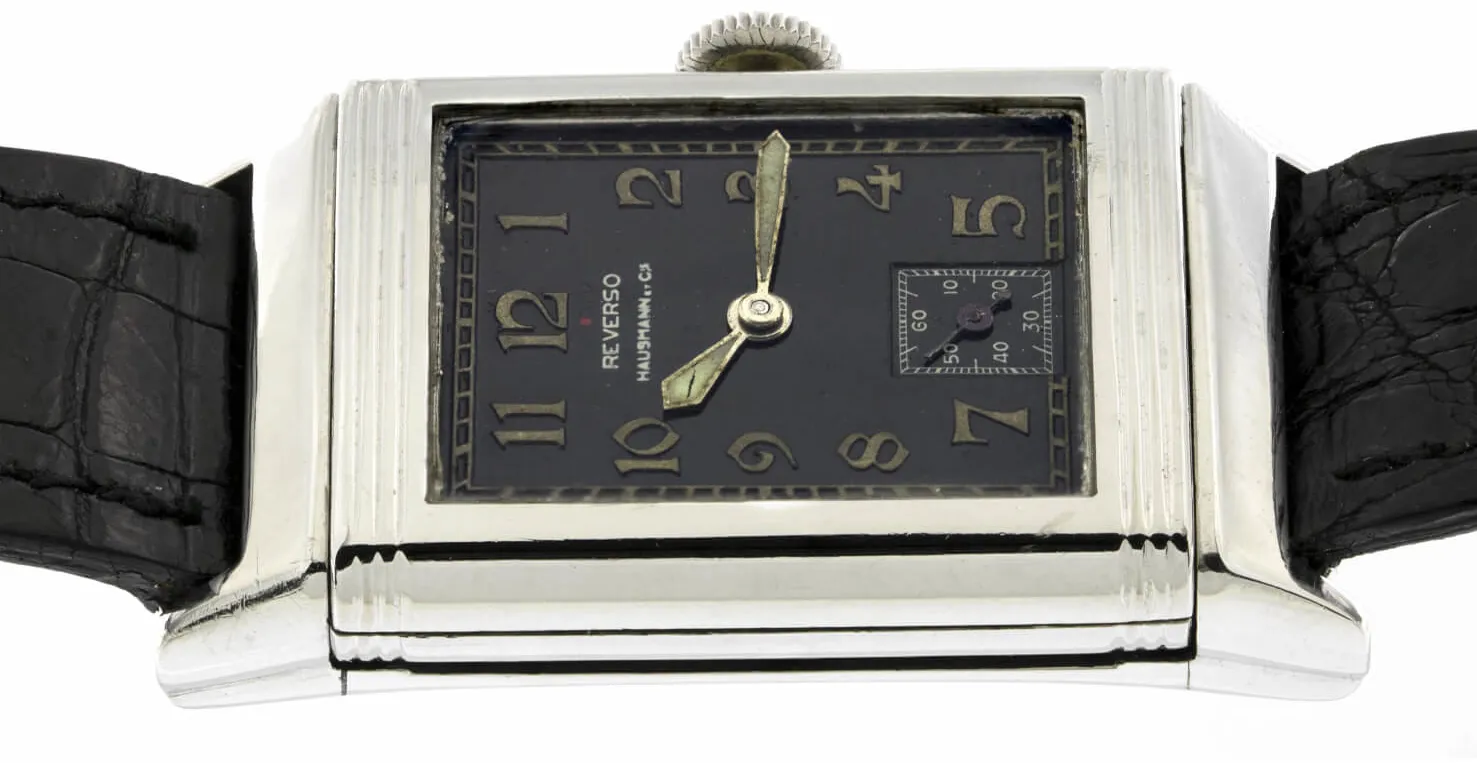 Jaeger-LeCoultre Reverso 201 23mm Acciaio nero 1