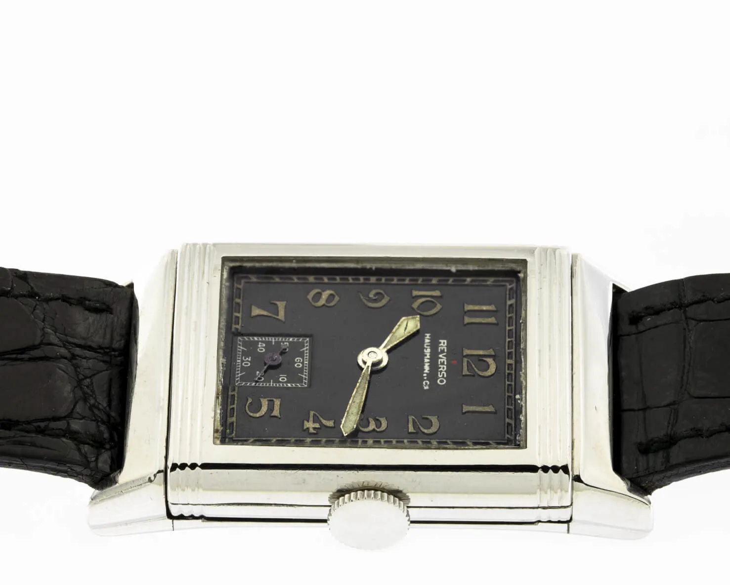 Jaeger-LeCoultre Reverso 201 23mm Acciaio nero 2