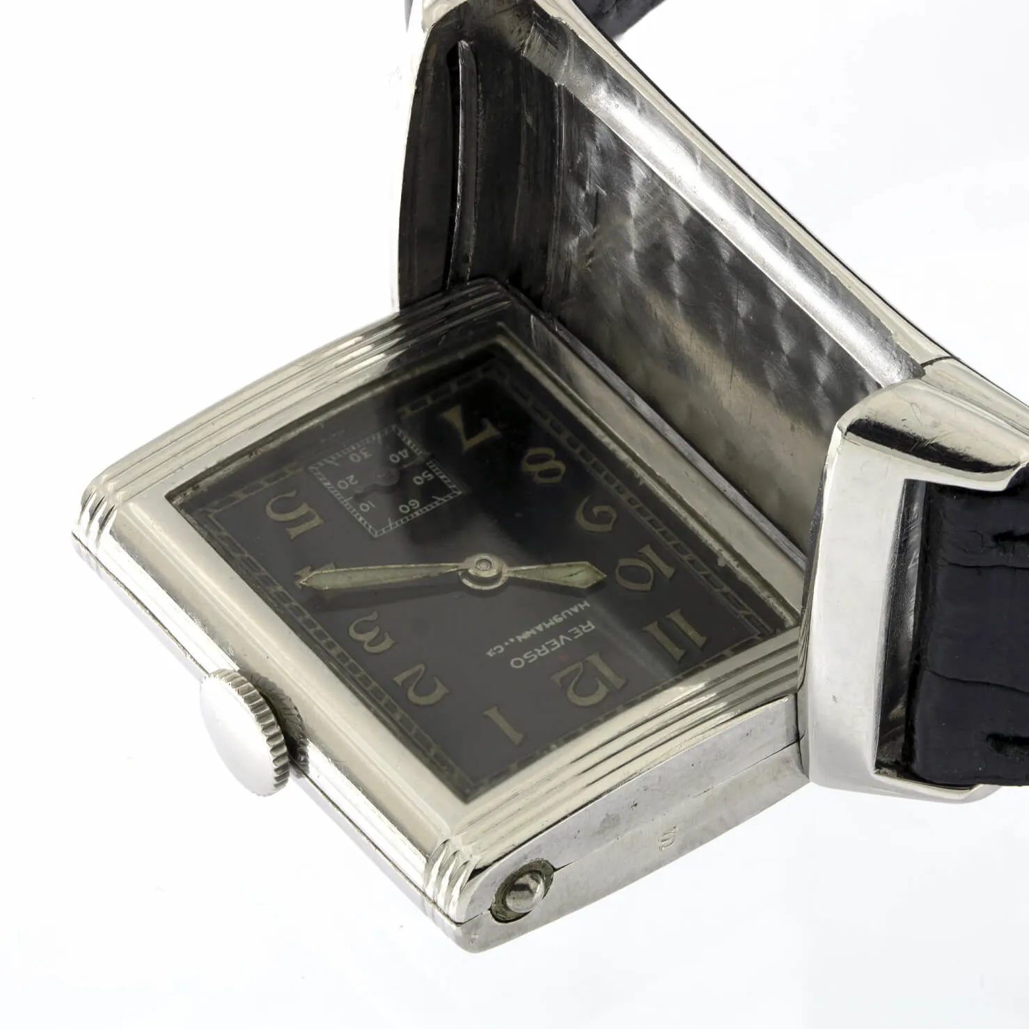 Jaeger-LeCoultre Reverso 201 23mm Acciaio nero 4