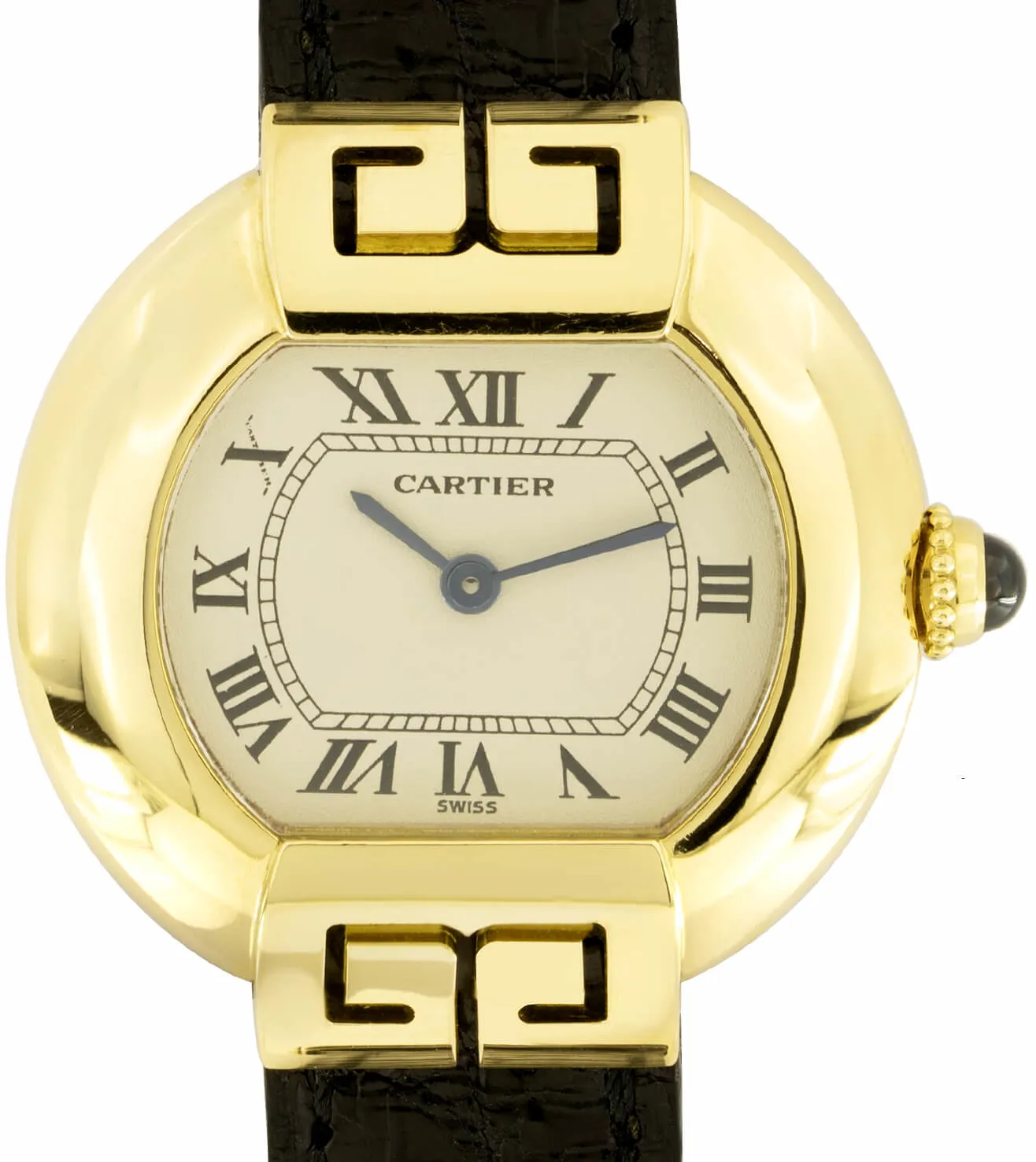 Cartier Ellipse 1480 26mm Oro giallo 18kt bianco