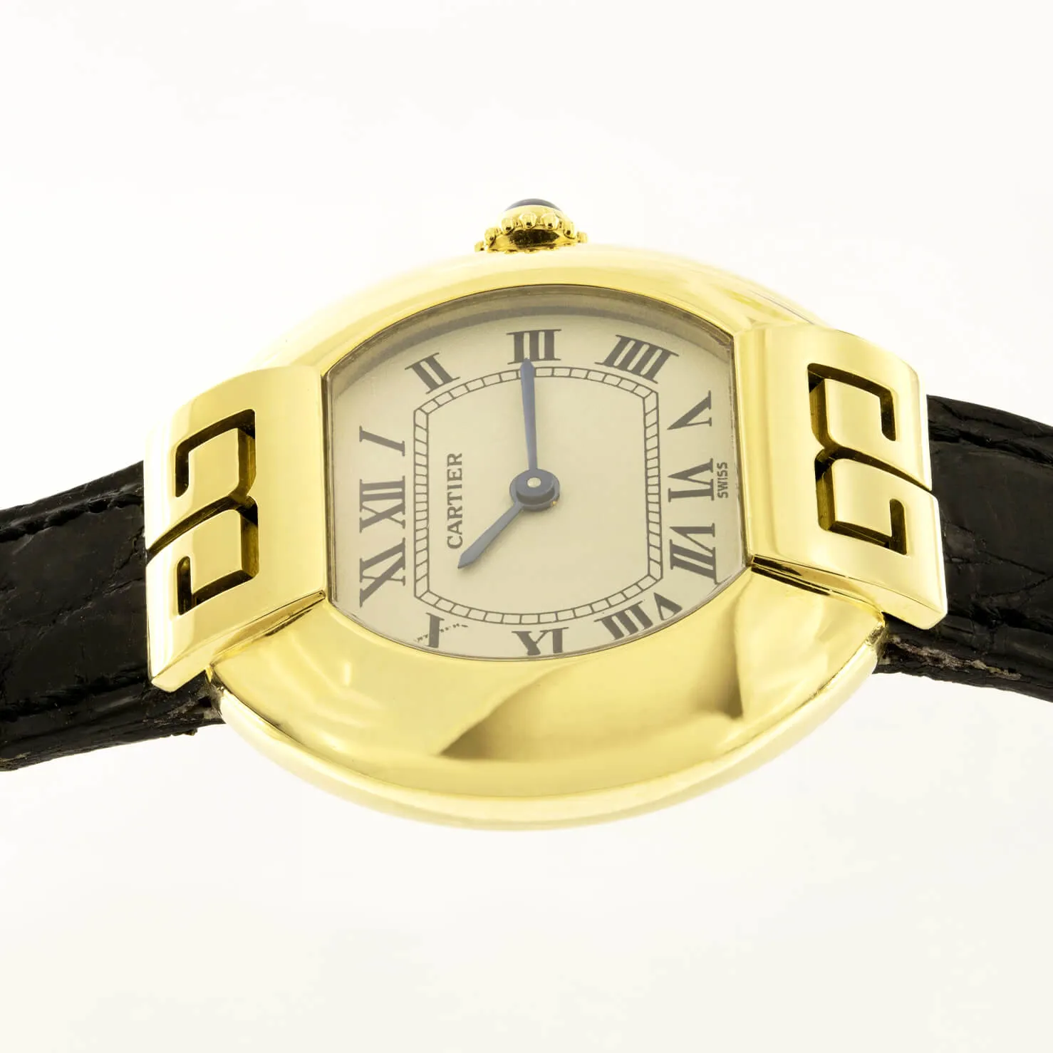 Cartier Ellipse 1480 26mm Oro giallo 18kt bianco 1