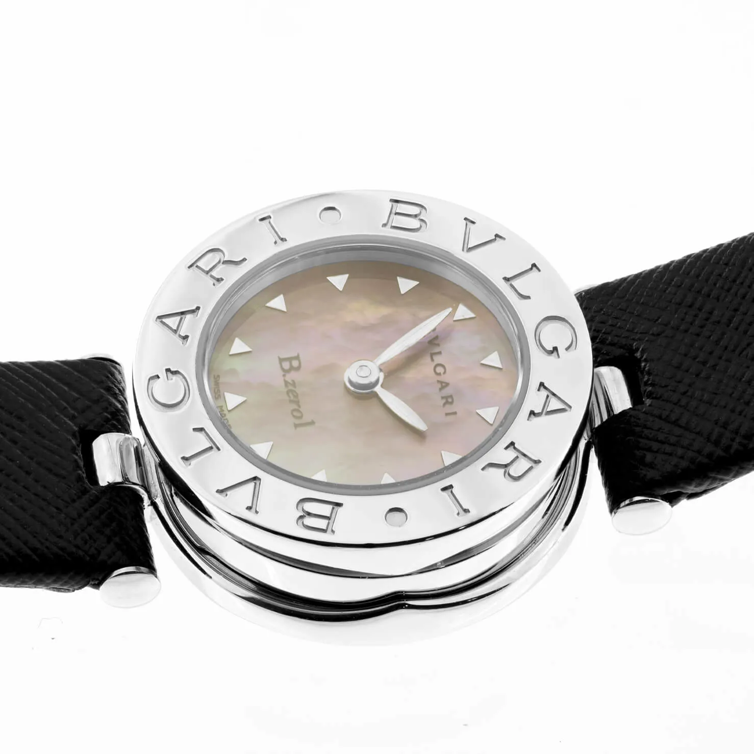 Bulgari Bulgari BZ 22 S 22mm Acciaio madreperla 2