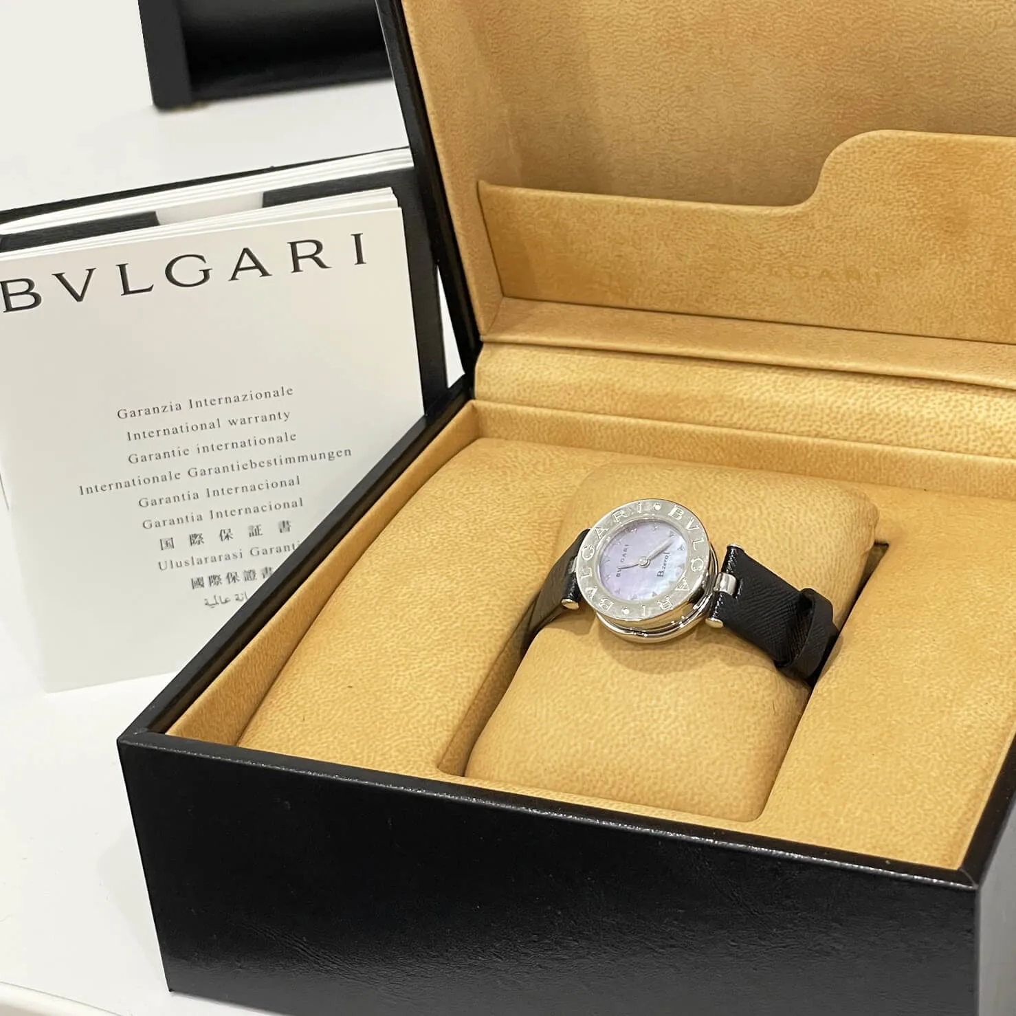 Bulgari Bulgari BZ 22 S 22mm Acciaio madreperla 4