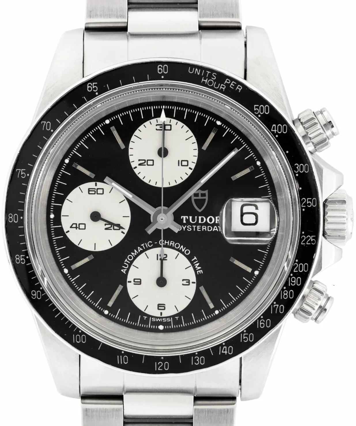 Tudor Big Block chronograph 79160 40mm Acciaio nero