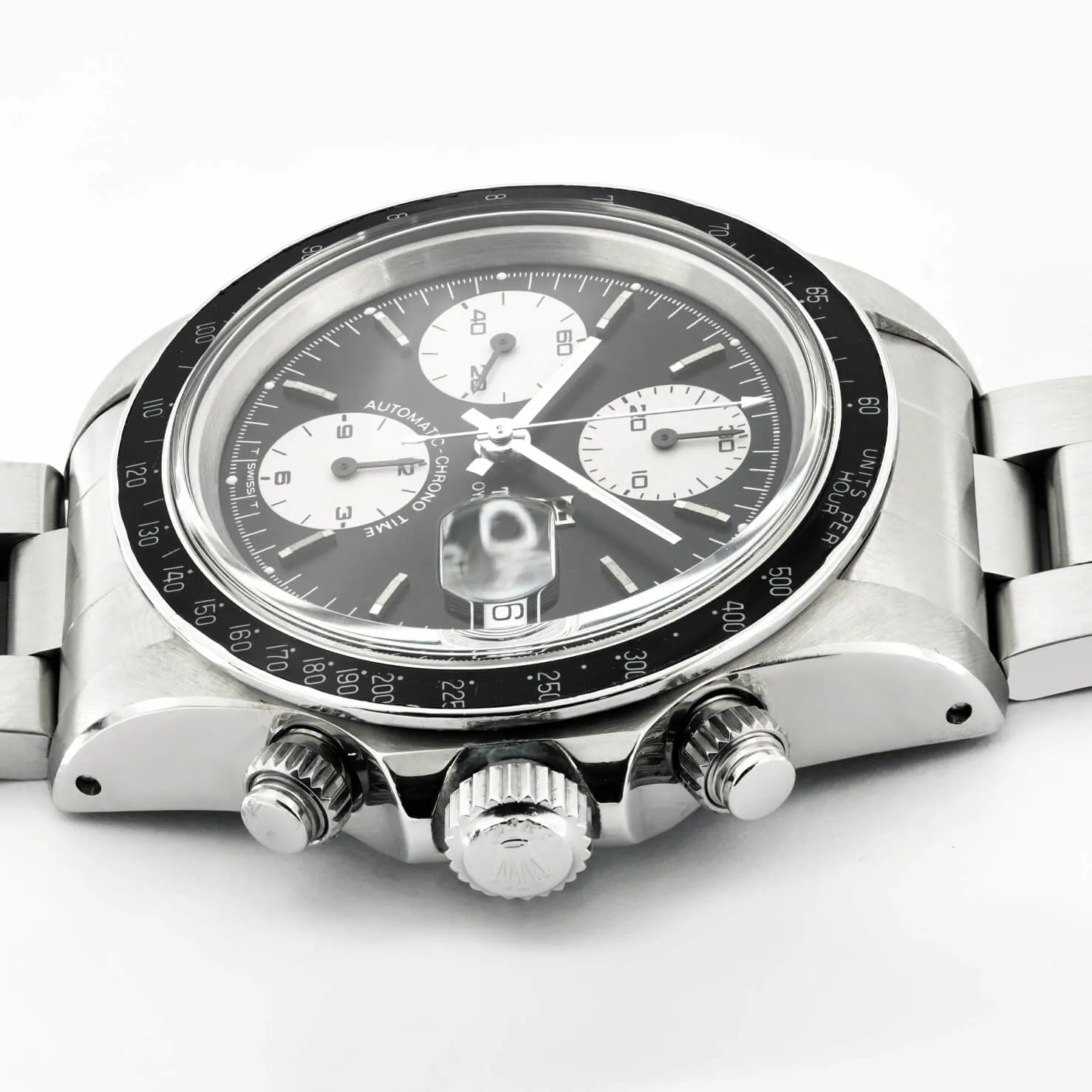 Tudor Big Block chronograph 79160 40mm Acciaio nero 2