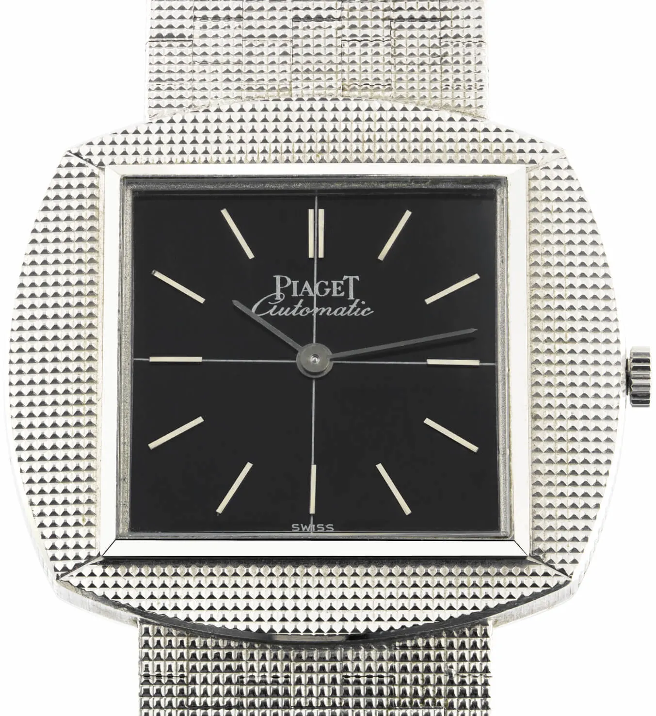 Piaget 12461C4 32mm Oro bianco 18kt nero