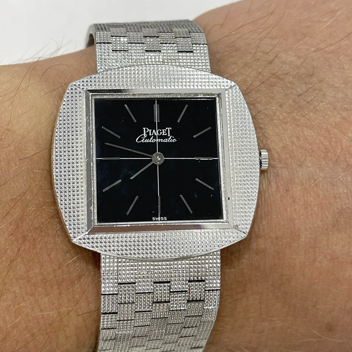 Piaget 12461C4 32mm Oro bianco 18kt nero 6