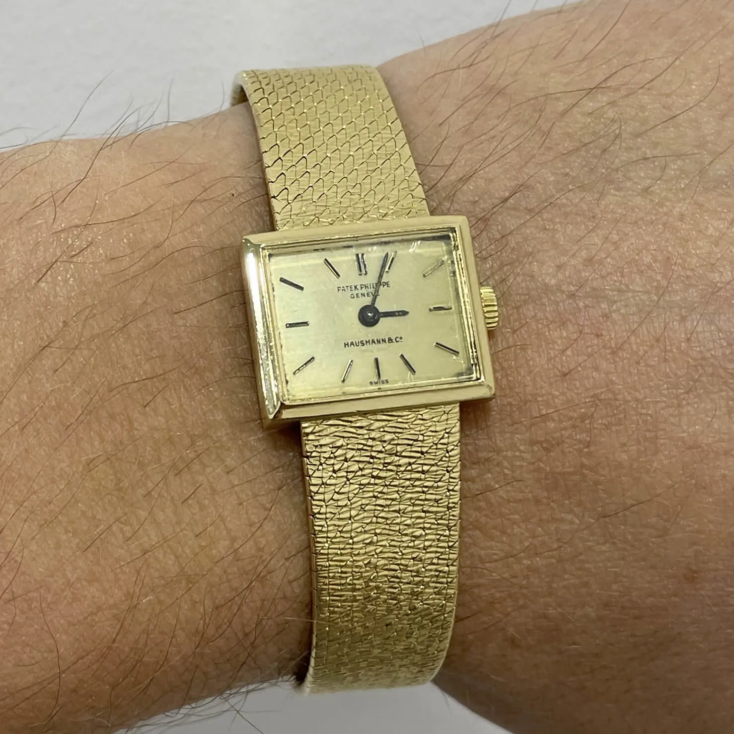 Patek Philippe Hausmann 3362 16mm Oro giallo 18kt oro 5