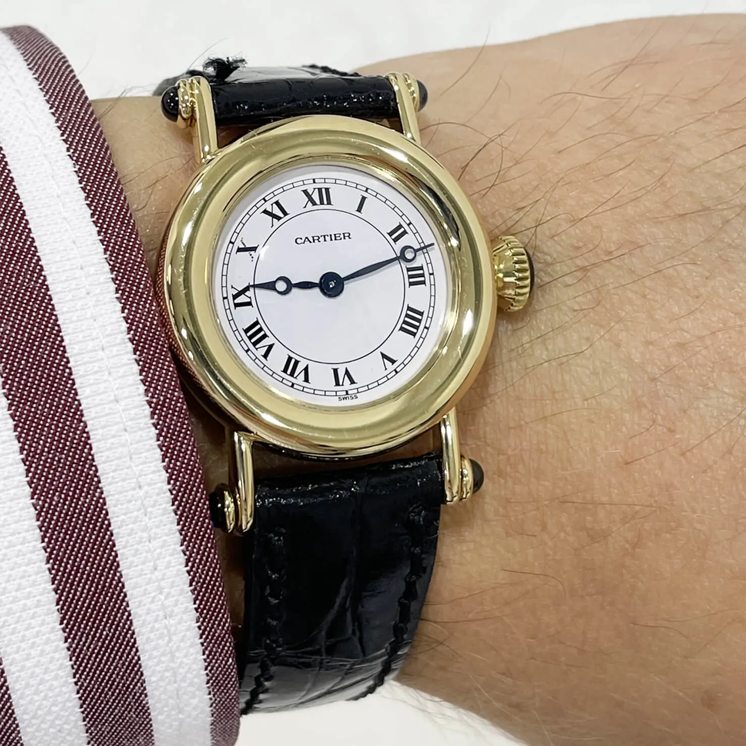 Cartier Diabolo 1440 27mm Oro giallo 18kt bianco 6