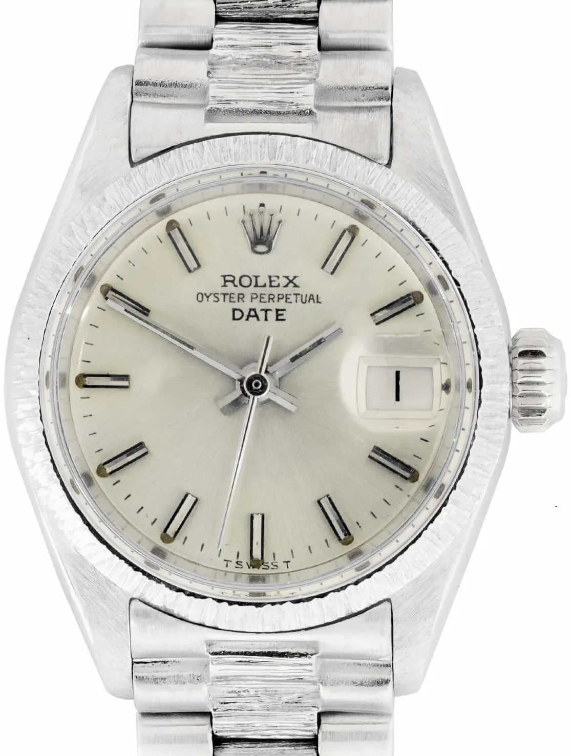 Rolex Lady-Datejust 6927 26mm Yellow gold Silver