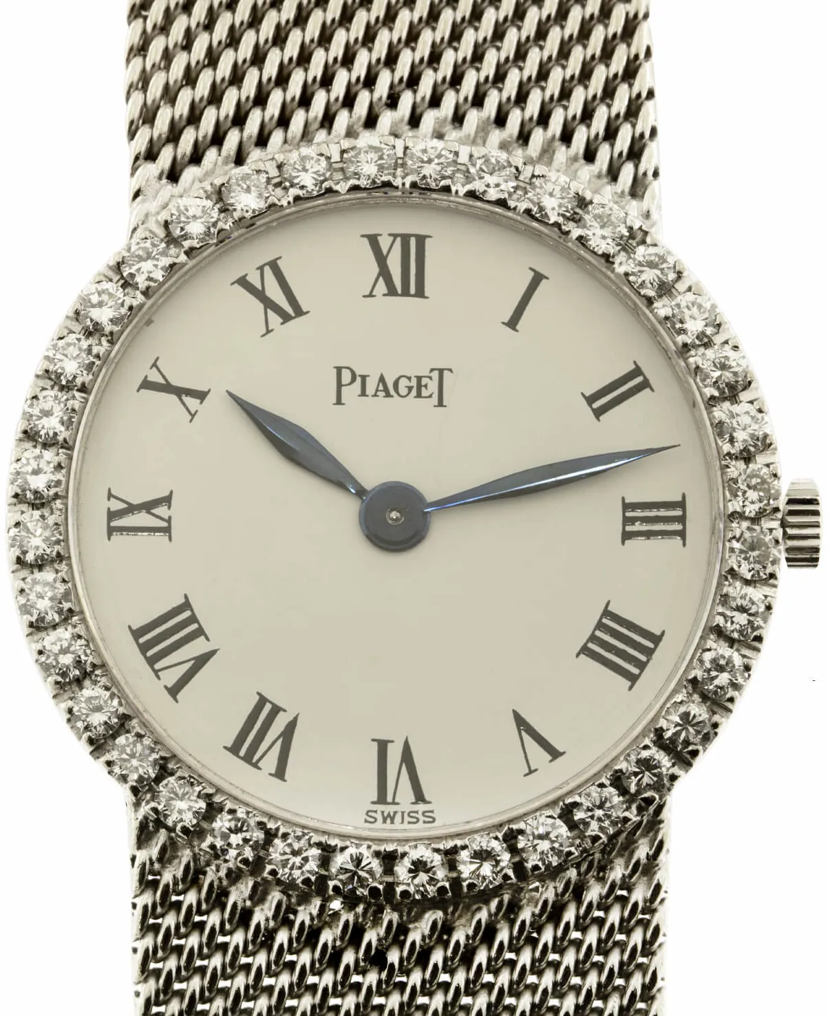 Piaget Classic 9159 24mm Oro bianco 18kt bianco