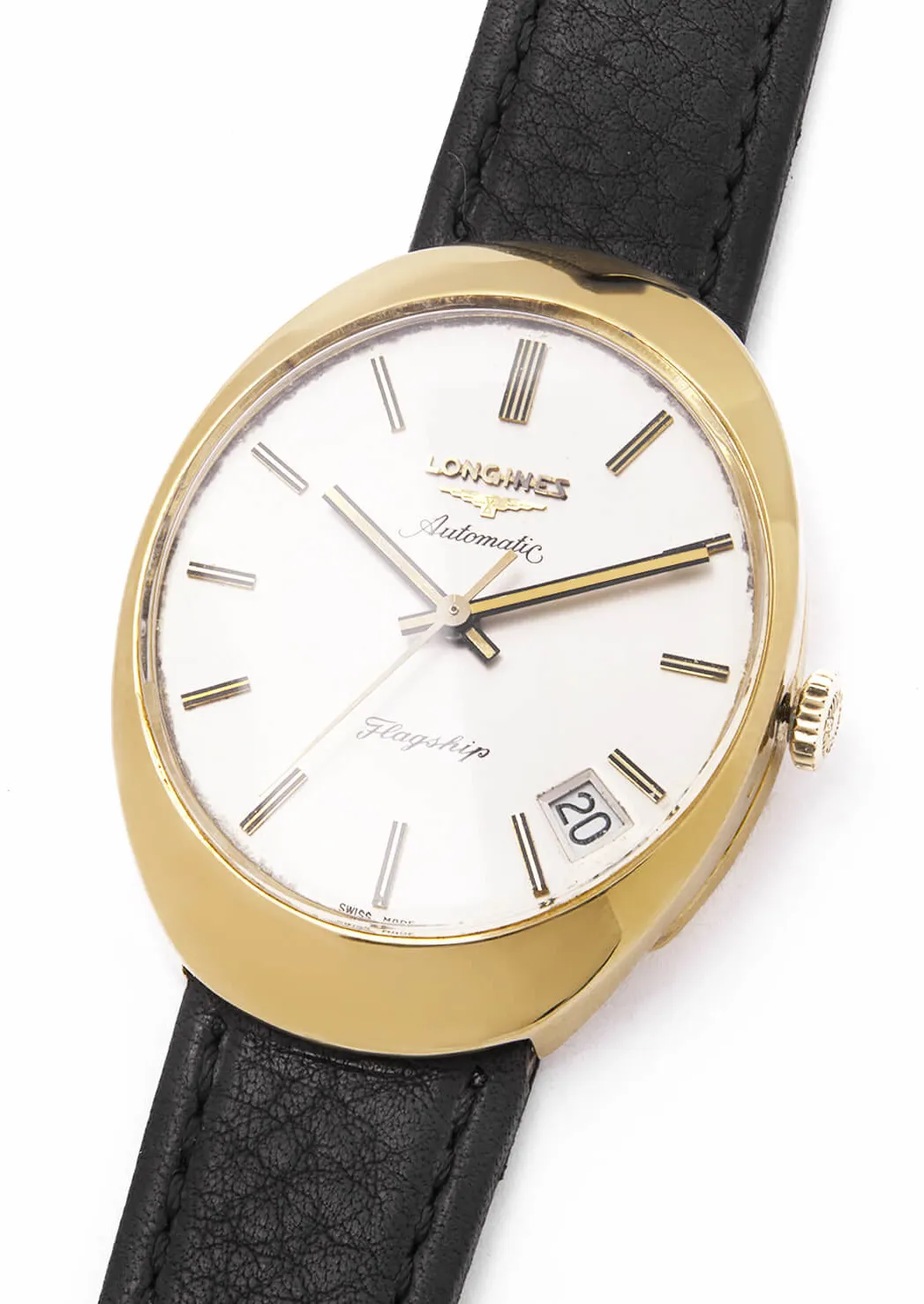 Longines Flagship 16626776 30mm Oro giallo 18kt grigio