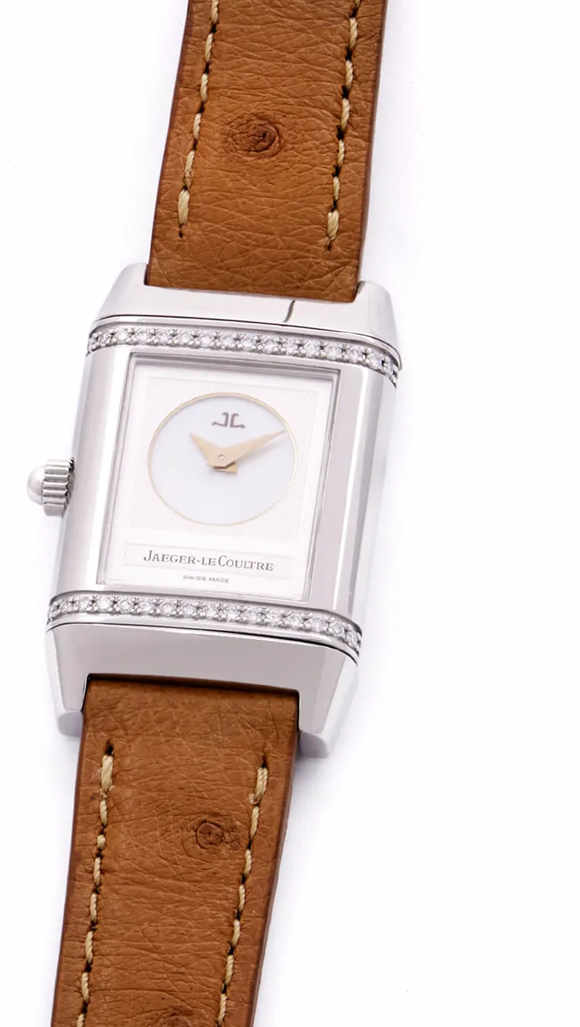 Jaeger-LeCoultre Reverso Duetto 266.8.44 21mm Acciaio madreperla 1