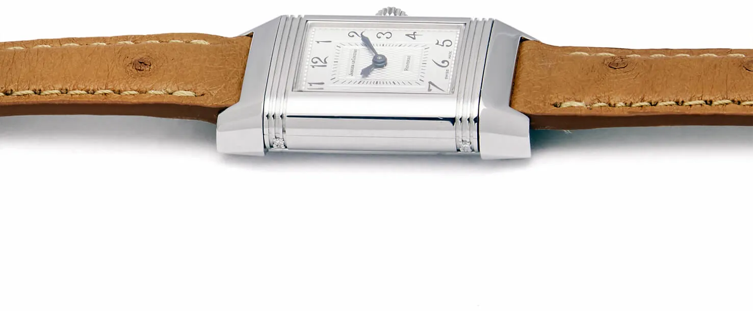 Jaeger-LeCoultre Reverso Duetto 266.8.44 21mm Acciaio madreperla 2