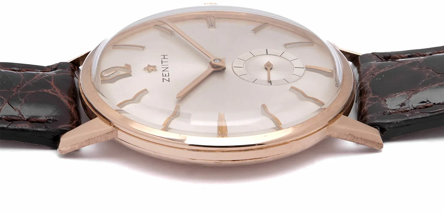 Zenith Stellina 34mm Oro rosa 18kt argento 1