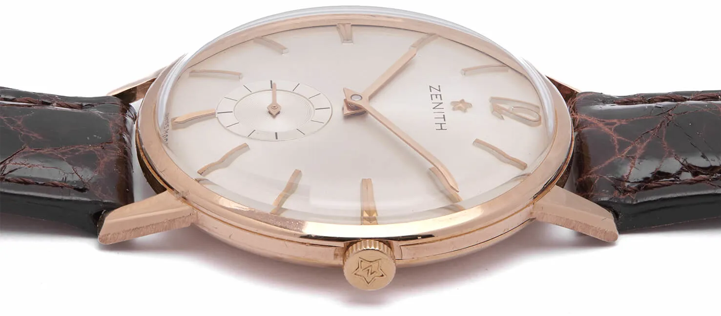 Zenith Stellina 34mm Oro rosa 18kt argento 2