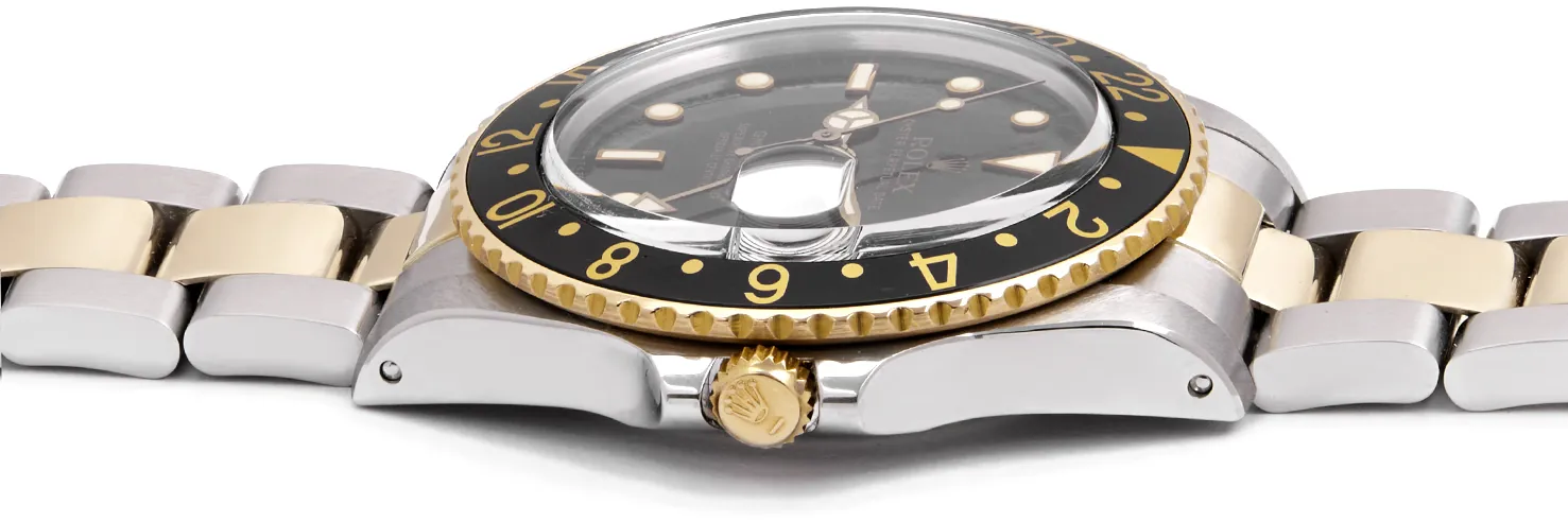 Rolex GMT-Master 16753 40mm Acciaio e oro nero 4