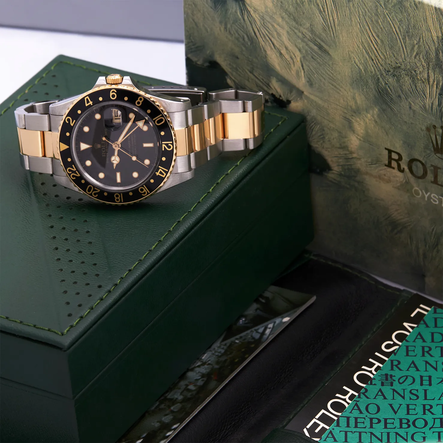 Rolex GMT-Master 16753 40mm Acciaio e oro nero 2