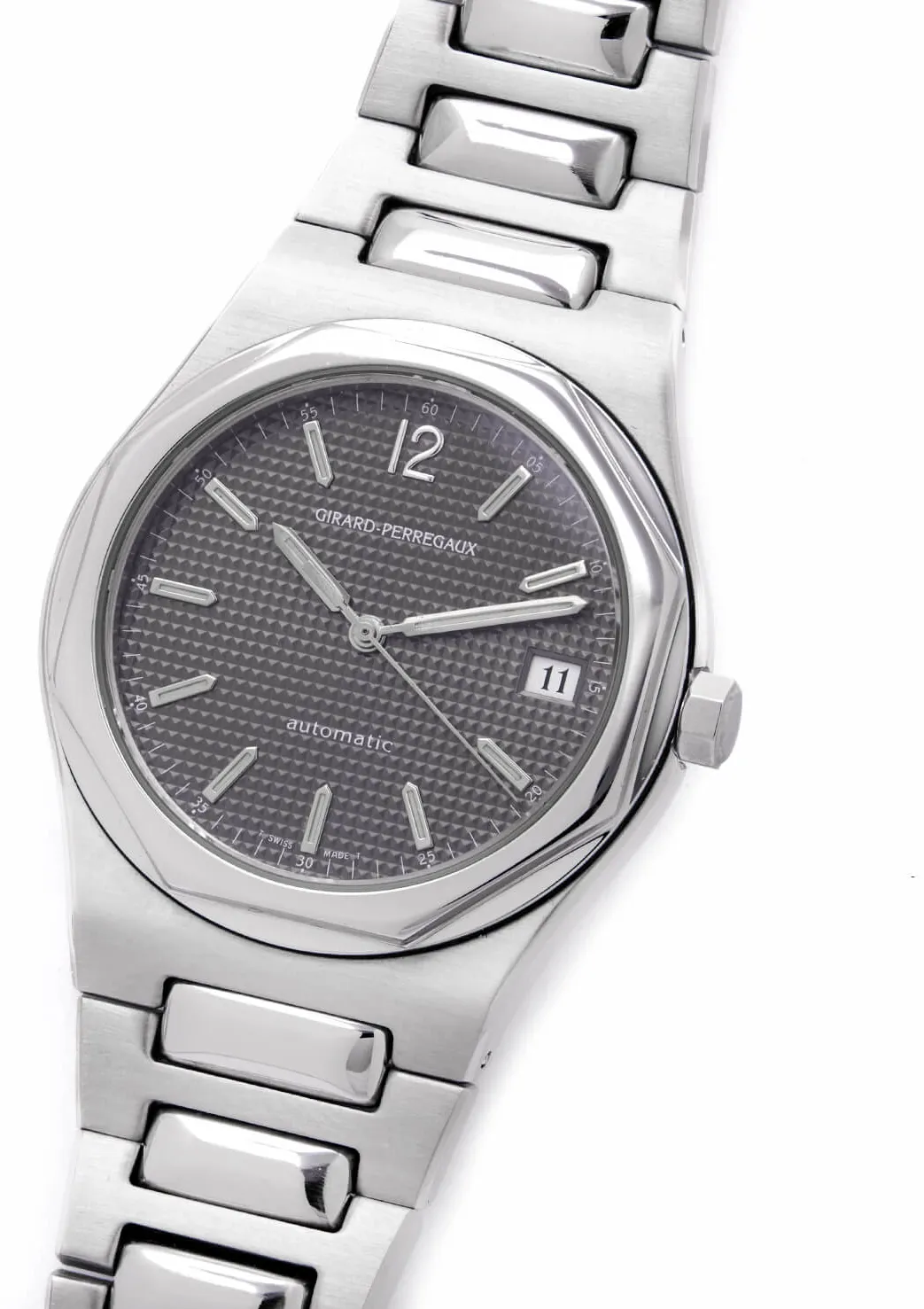 Girard-Perregaux Laureato 8010 36mm Acciaio grigio