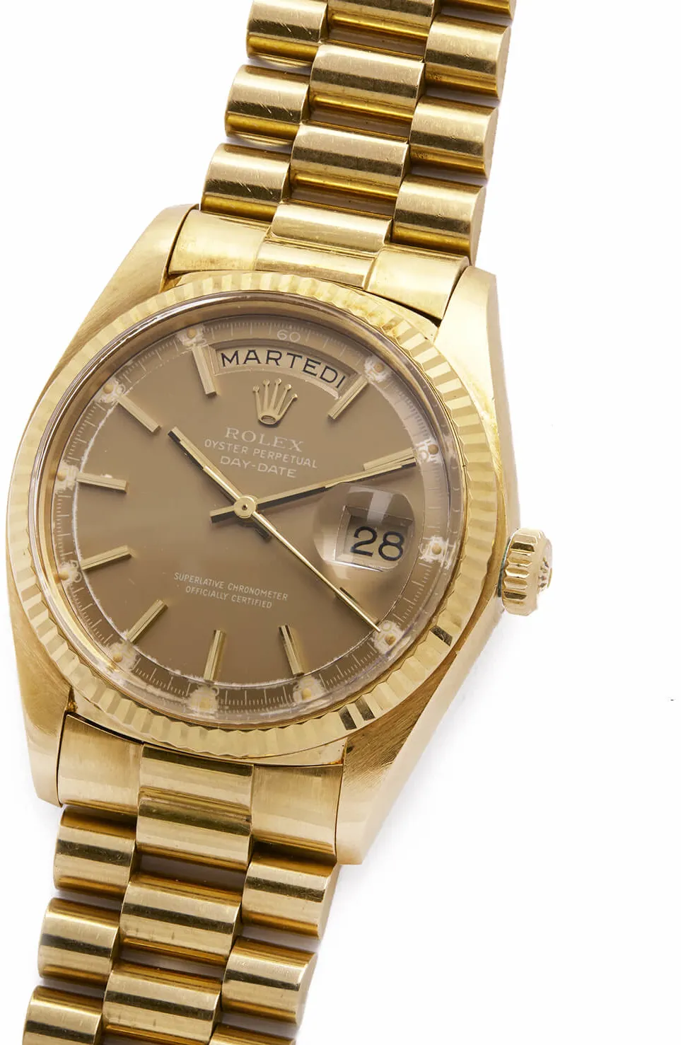 Rolex Day-Date 36 1803 36mm Oro giallo 18kt Caramel