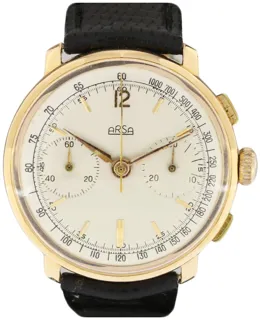 Eberhard & Co. Arsa Chronograph 223308 Oro rosa 18 kt Bianco