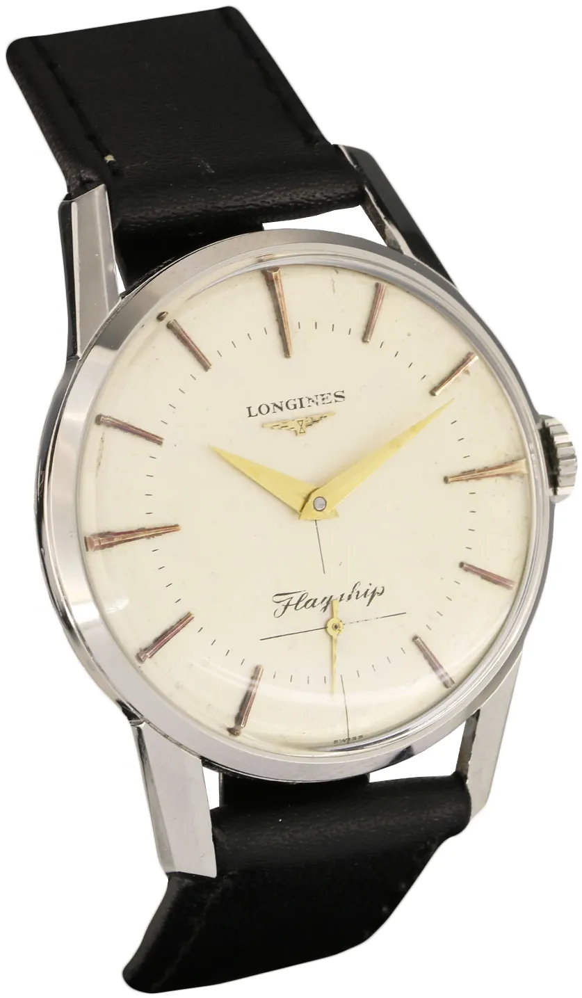 Longines Flagship 34mm Acciaio Bianco 1