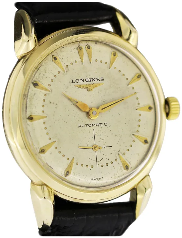 Longines 6730 34mm Placcato oro giallo Bianco 3