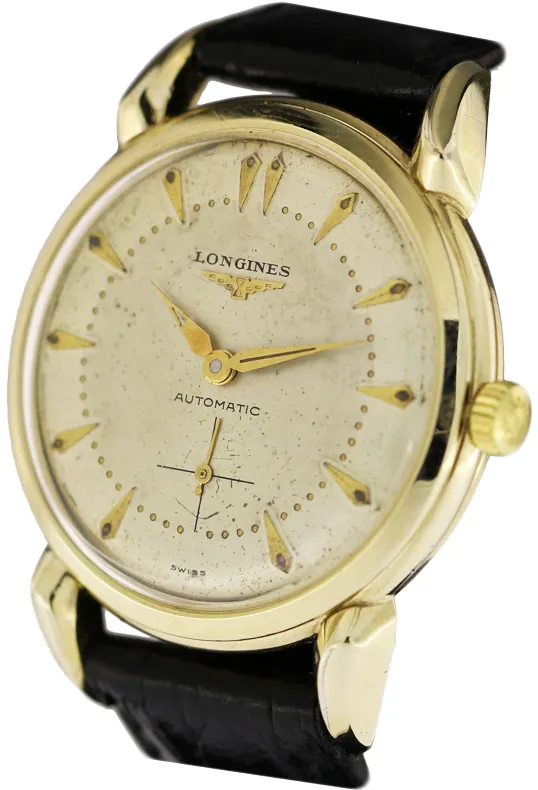 Longines 6730 34mm Placcato oro giallo Bianco 1