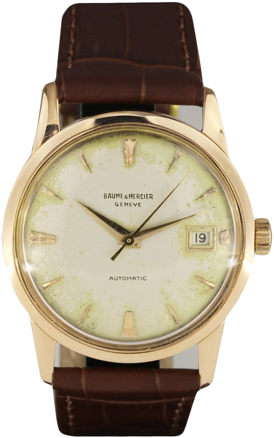 Baume & Mercier 34mm Oro giallo Bianco