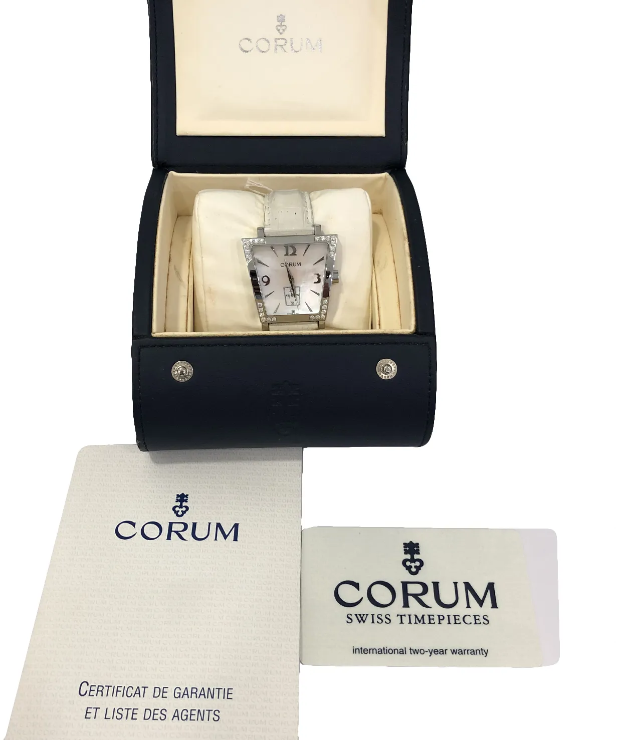 Corum Trapèze 106.405.47 36mm Acciaio Madreperla 4