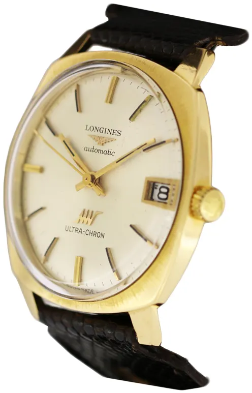 Longines Ultra-Chron 33mm Oro rosa 18 kt Bianco 2