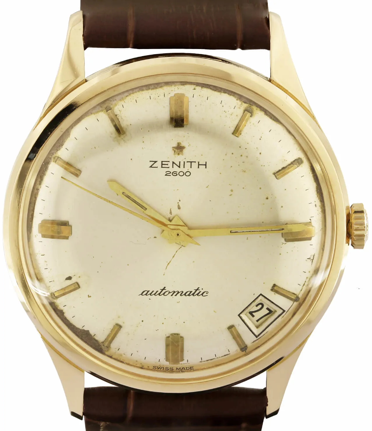 Zenith Stellina 34mm Oro rosa 18kt argento