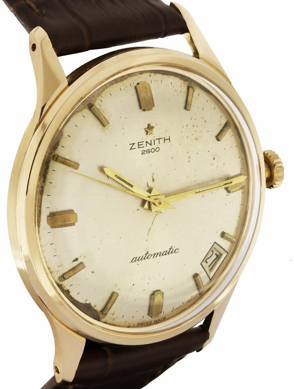 Zenith Stellina 34mm Oro rosa 18kt argento 3