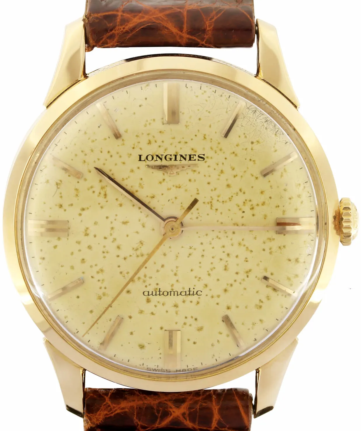 Longines 5521732 34mm Oro rosa 18kt Champagne